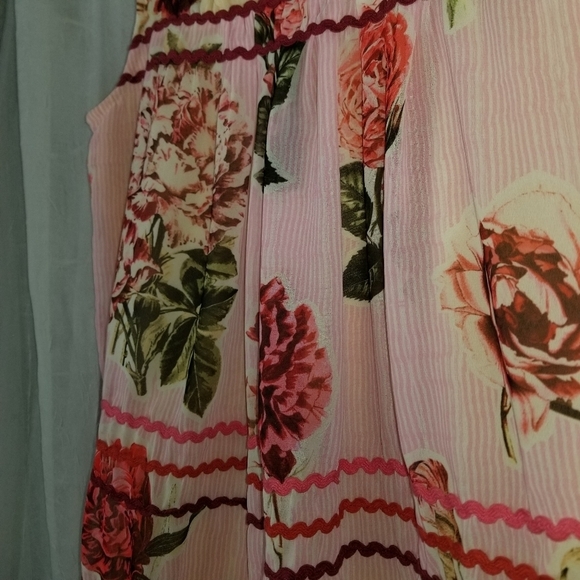 Anthropologie Verb Pallavi Singhee floral sleeveless top - Picture 16 of 16